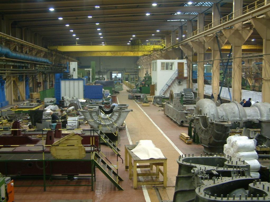 Ремонт паровых и газовых турбин